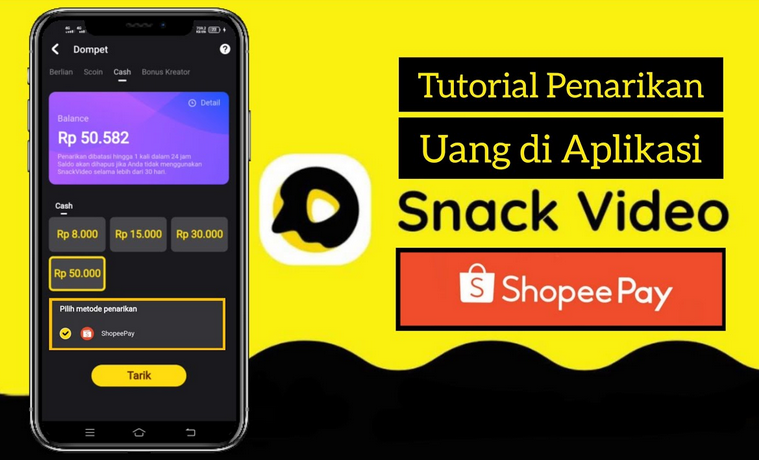 Cara Penarikan Uang Di Snack Video