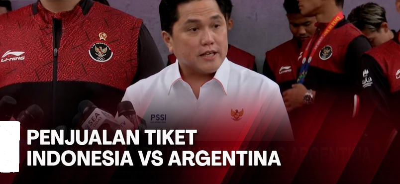 Kehabisan Tiket Laga Timnas Indonesia Vs Argentina, Jadi nonton dimana?