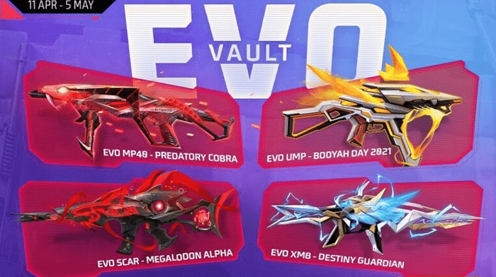 Free Fire Evo Vault